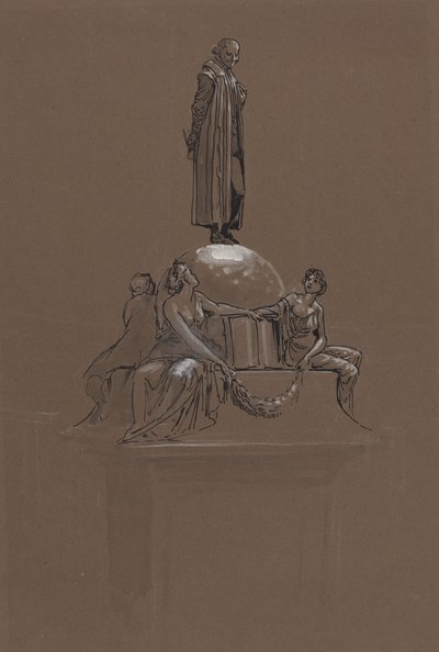 Design for a Shakespeare Memorial by Walter Crane