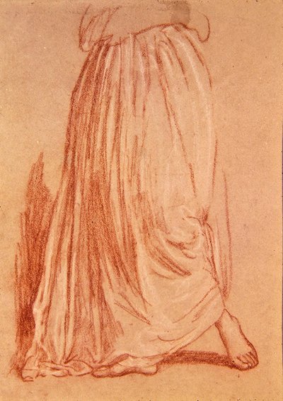 Figure Studies (3 drawings) by Walter Crane