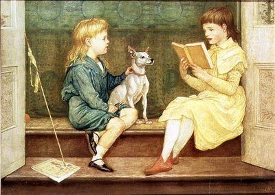 Lionel and Beatrice Crane by Walter Crane