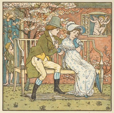 Little Man and Maid by Walter Crane