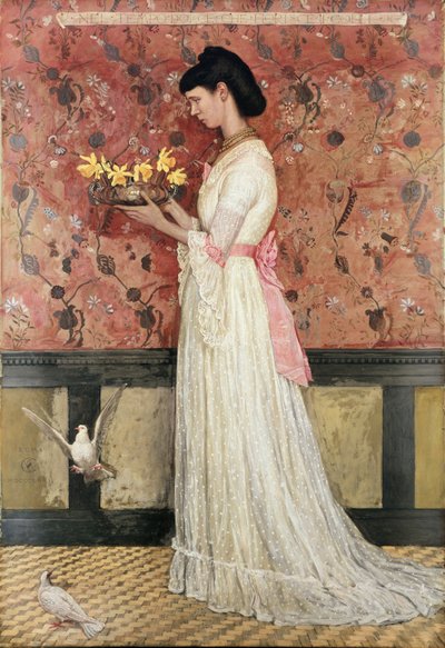 Mrs Ingram Bywater by Walter Crane