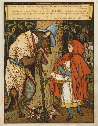 Red Riding Hood by Walter Crane