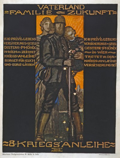 Fatherland, Family, Future – pub. 1918 by Walter Ditz