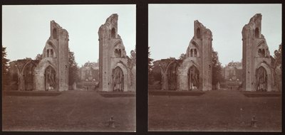 Glastonbury Abbey, Glastonbury, Mendip, Somerset, 1913 by Walter Edward Zehetmayr