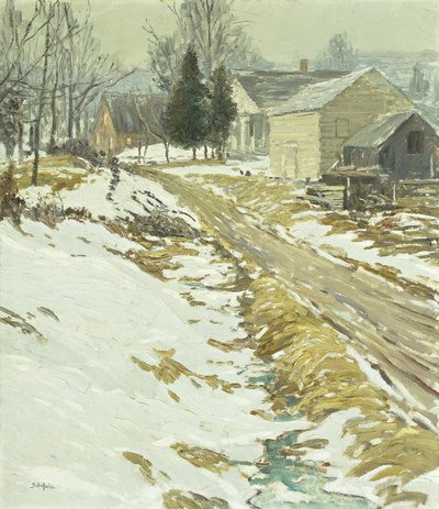 Frosty Morning by Walter Elmer Schofield