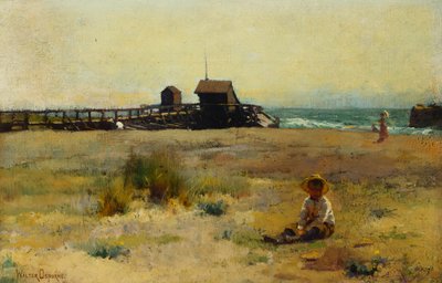 Boy on a Beach by Walter Frederick Osborne