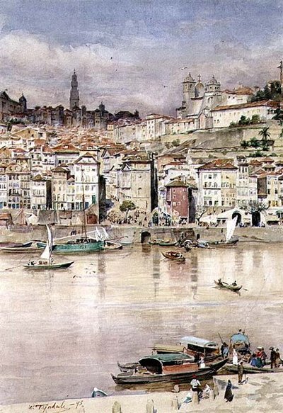 Continental Town Harbour by Walter Frederick Roofe Tyndale