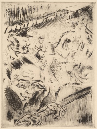 Robert in the Theater by Walter Gramatte