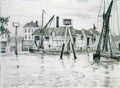 Chelsea Dock by Walter Greaves