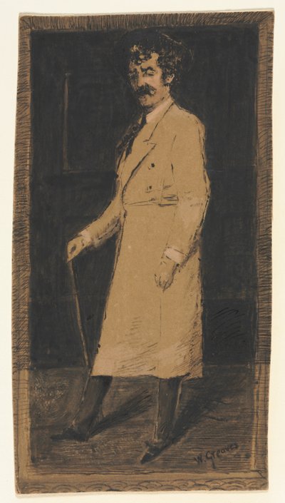 James McNeill Whistler by Walter Greaves