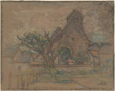 In a French Village by Walter Griffin