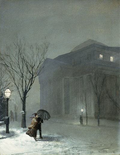 Albany in the Snow by Walter Launt Palmer