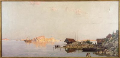 Scandinavian Coastal Landscape by Walter Moras