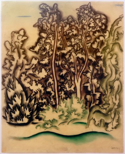 Group of Trees by Walter Ophey