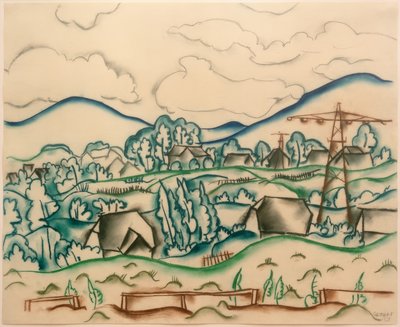 In Sauerland, 1928 by Walter Ophey