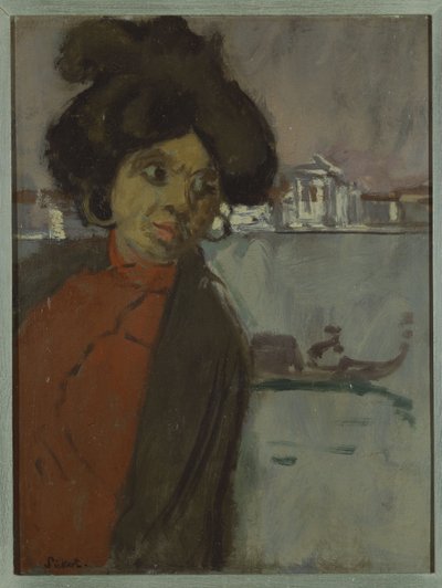 Inez on the Zattere by Walter Richard Sickert