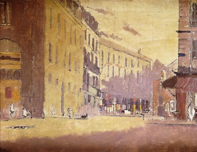 Street in Dieppe by Walter Richard Sickert