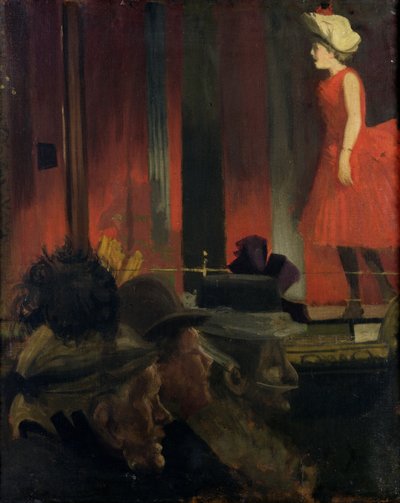 The Music Hall, 1889 by Walter Richard Sickert