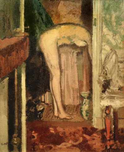 Woman Washing her Hair by Walter Richard Sickert