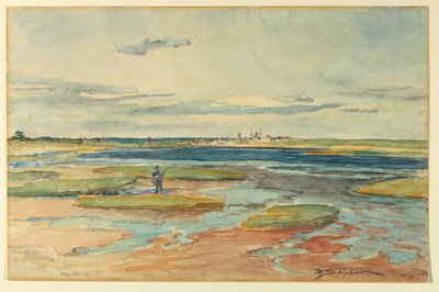 Low Tide, Annisquam by Walter Shirlaw