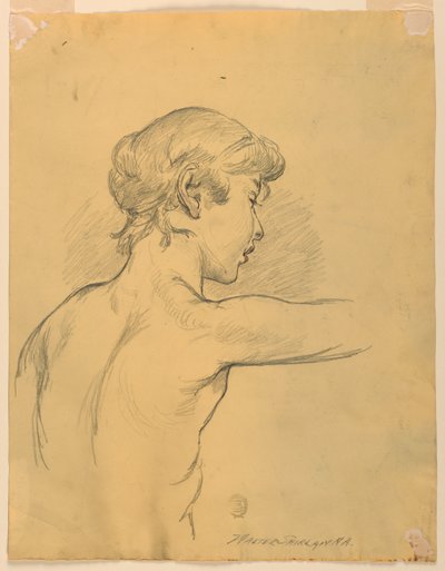 Nude Study by Walter Shirlaw