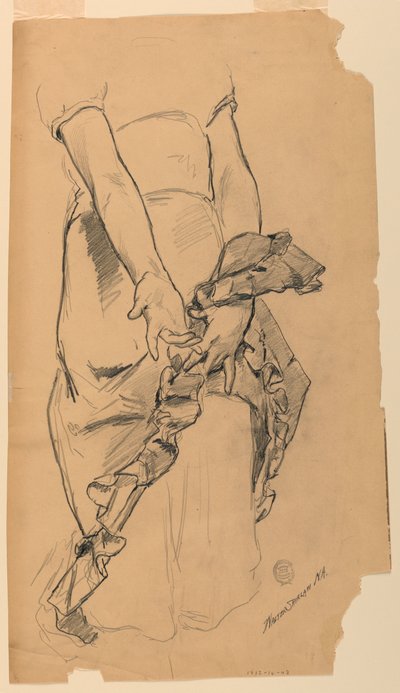 Study of a Woman by Walter Shirlaw