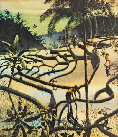 Preanger Landscape by Walter Spies