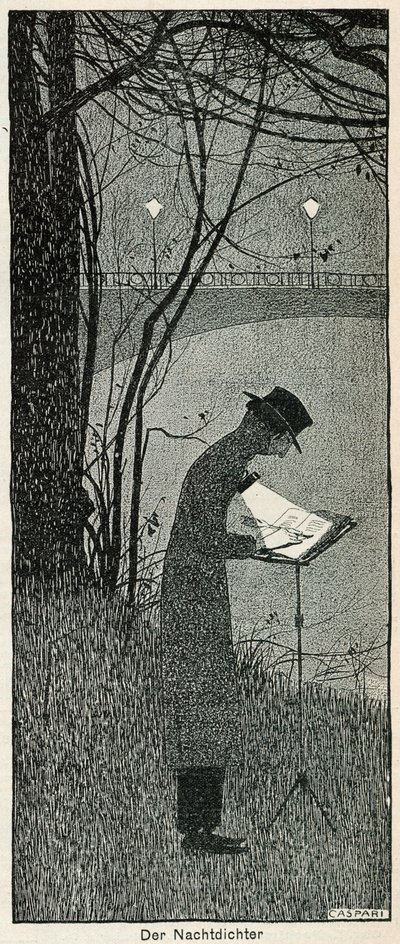 Der Nachtdichter by Walther Caspari