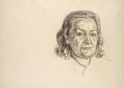 Portrait of Adele List by Walther Gamerith