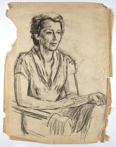 Portrait of Frauke Lauterbach by Walther Gamerith