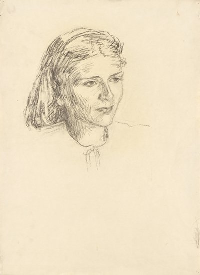 Portrait of Gaby Niedermoser by Walther Gamerith