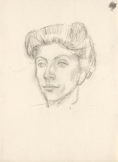 Portrait L. R. by Walther Gamerith