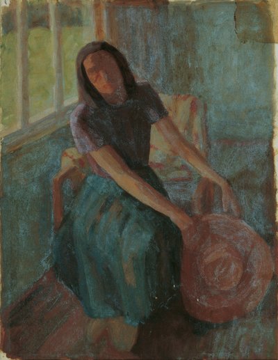Grete Gamerith with Hat by Walther Gamerith
