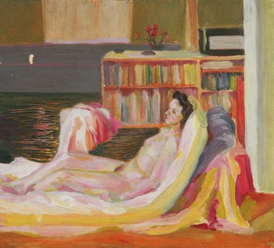 Reclining Nude by Walther Gamerith