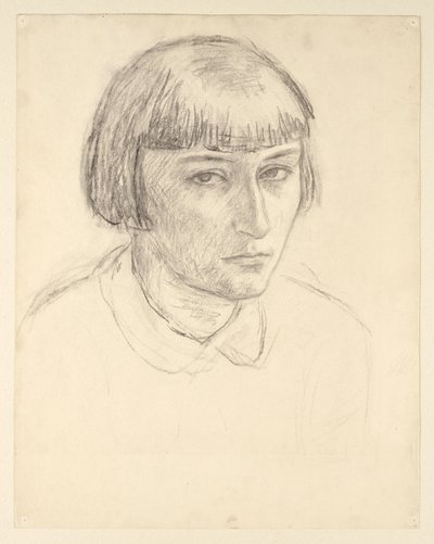 Portrait of a Girl by Walther Gamerith