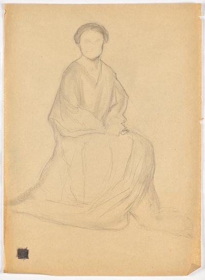 Study of a Lady by Walther Gamerith