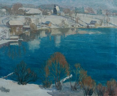Unterbuchberg in Winter I by Walther Gamerith