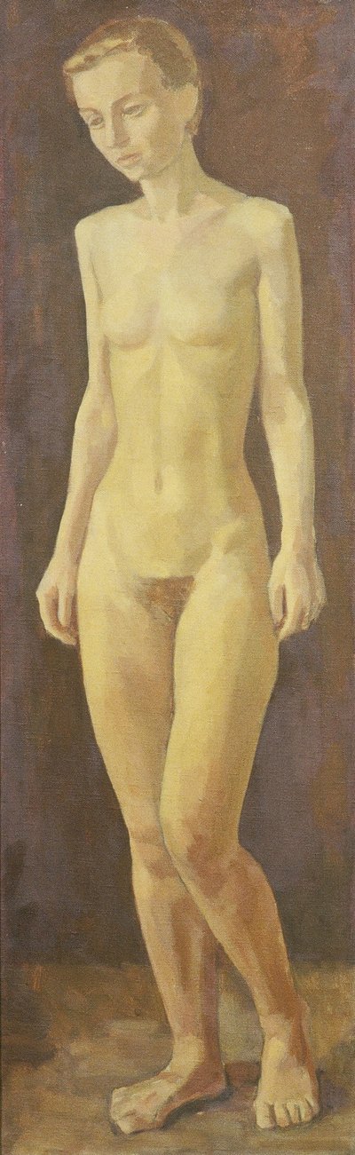 Female Nude (Standing) by Walther Gamerith