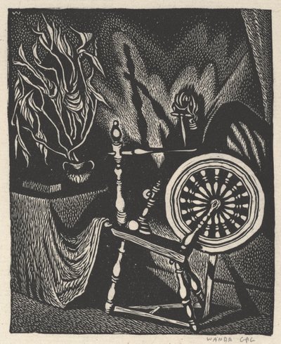 Spinning Wheel by Wanda Gág