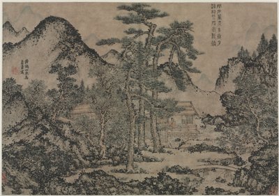 Writing Books under the Pine Trees, 1279-1368 by Wang Meng