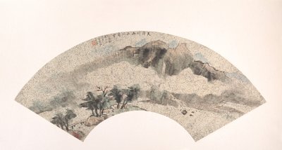 Landscape, 19th century by Wang Tingru