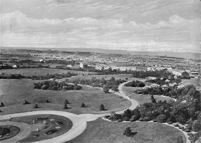 Barnsley Park and Town by Warner Gothard