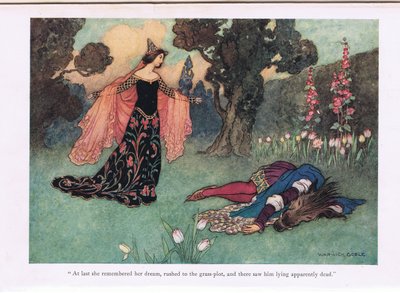 At Last She Remembered by Warwick Goble