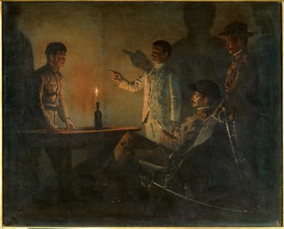 The Interrogation of the Deserters by Wassili W. Werestschagin