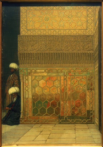 Corner in the Gur-Emir Mausoleum by Wassili W. Werestschagin
