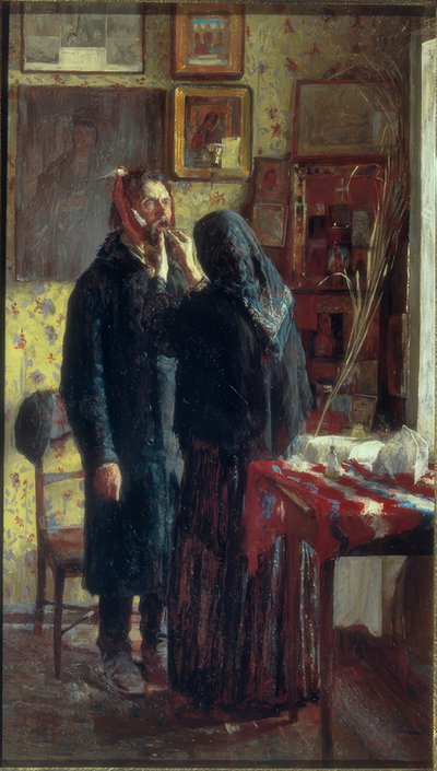 W.N. Meschkow, Village Dentist by Wassilij Nikititsch Meschkow