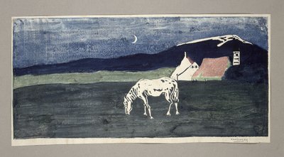 Dusk by Wassily Kandinsky
