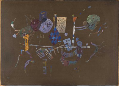 Around the Line by Wassily Kandinsky