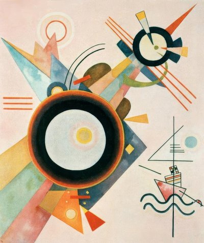 Picture with Arrow Shape by Wassily Kandinsky