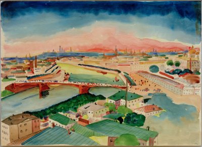 View of Moscow by Wassily Kandinsky